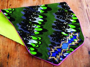 DIY pochette funky african kilim