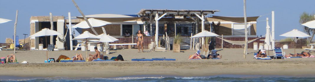 L'Oyat Plage plage privée au Grau-du-Roi