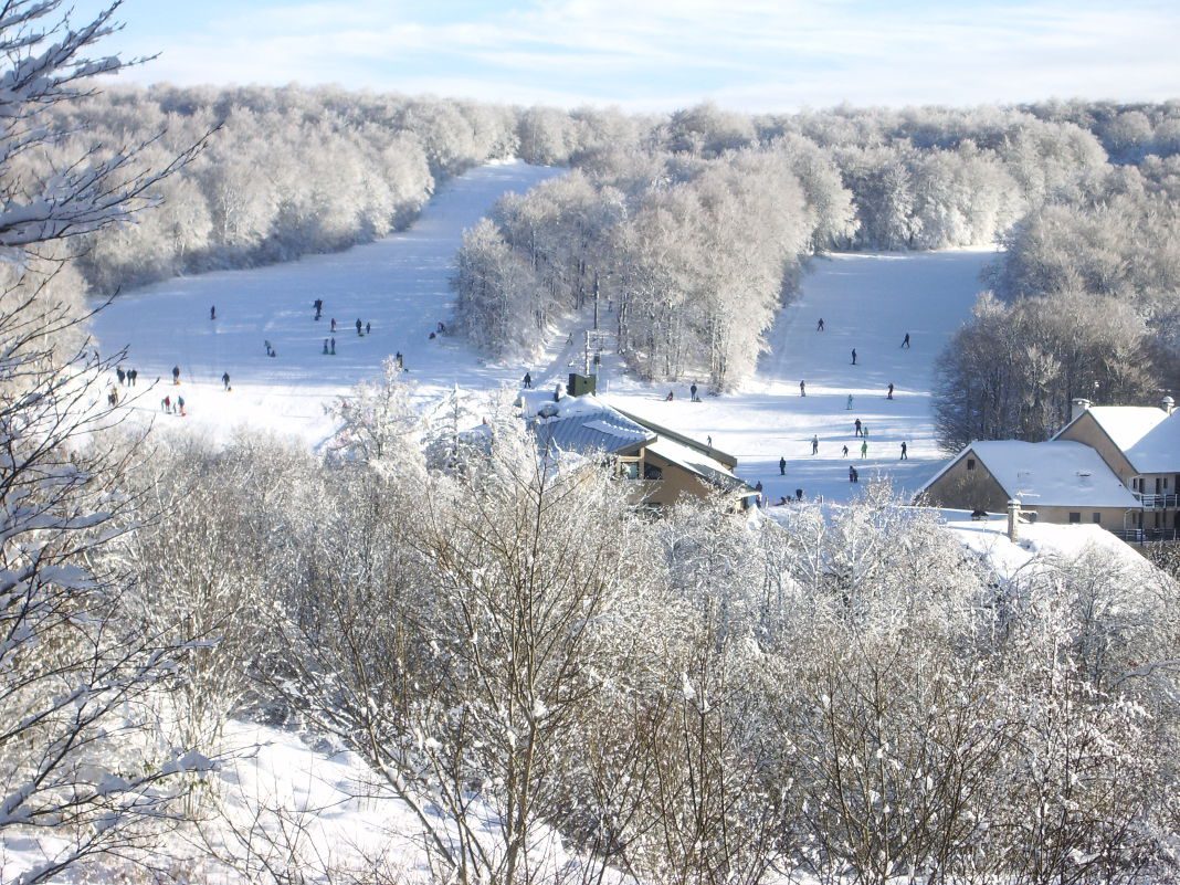 Brameloup ski Massif Central