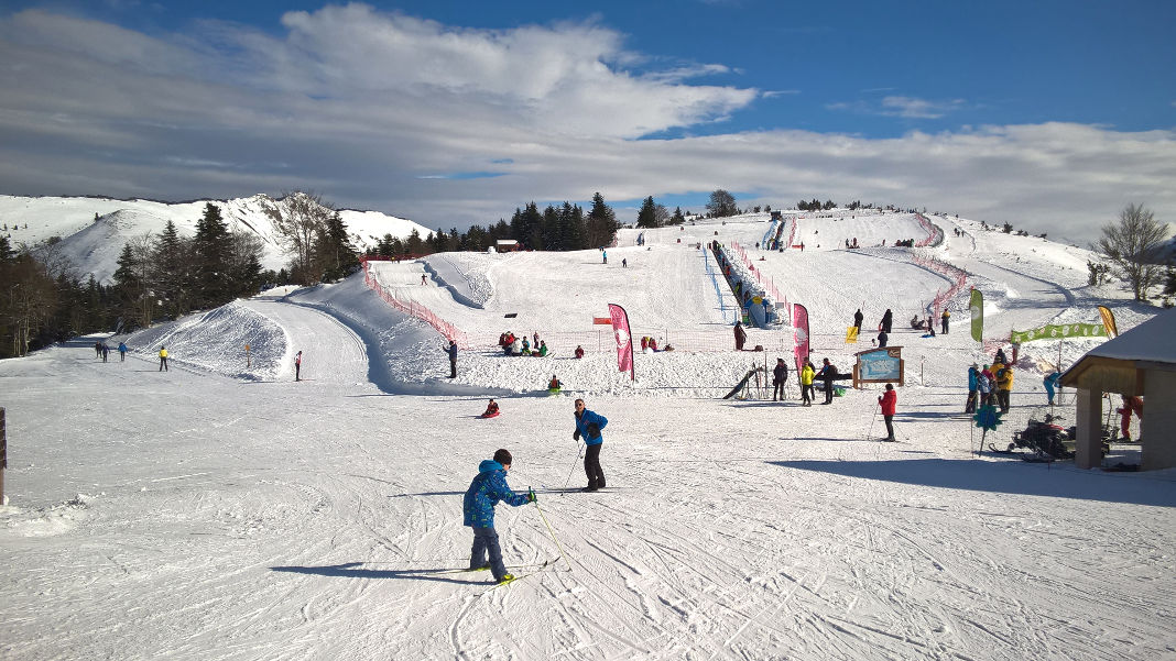 Station de ski dans les Pyrénées - Val d'Azun - Grizette