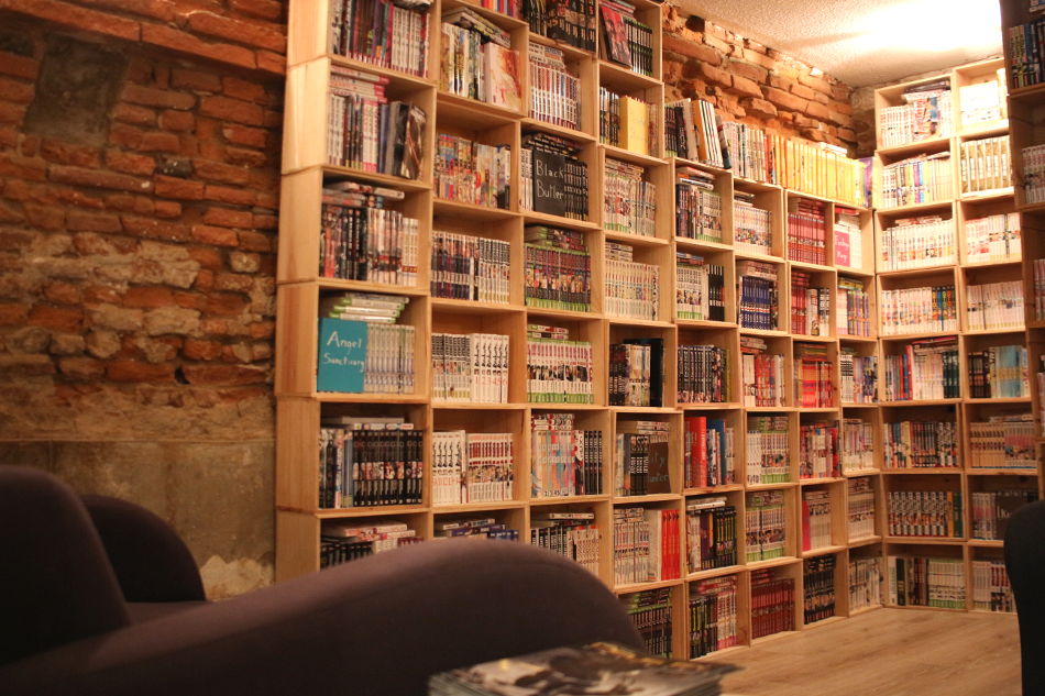 café librairie à Toulouse