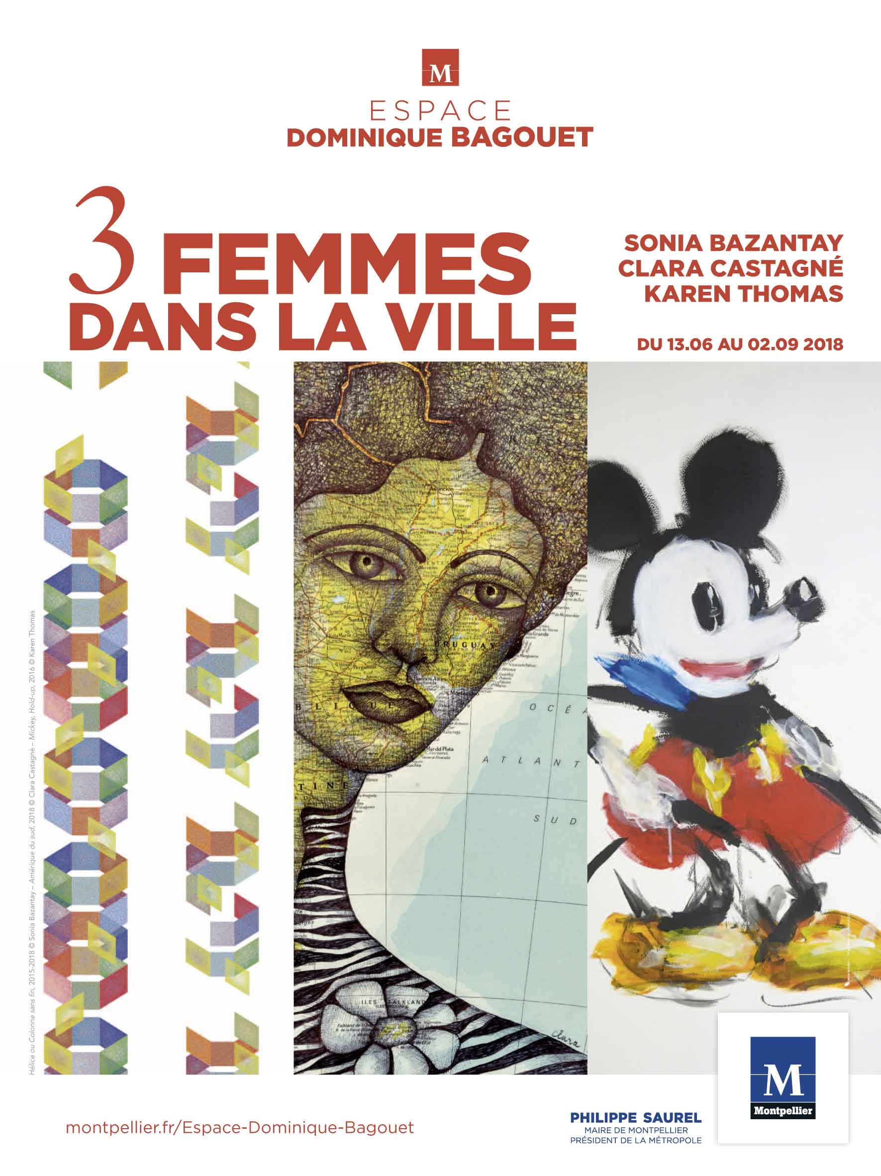 3 femmes dans la ville