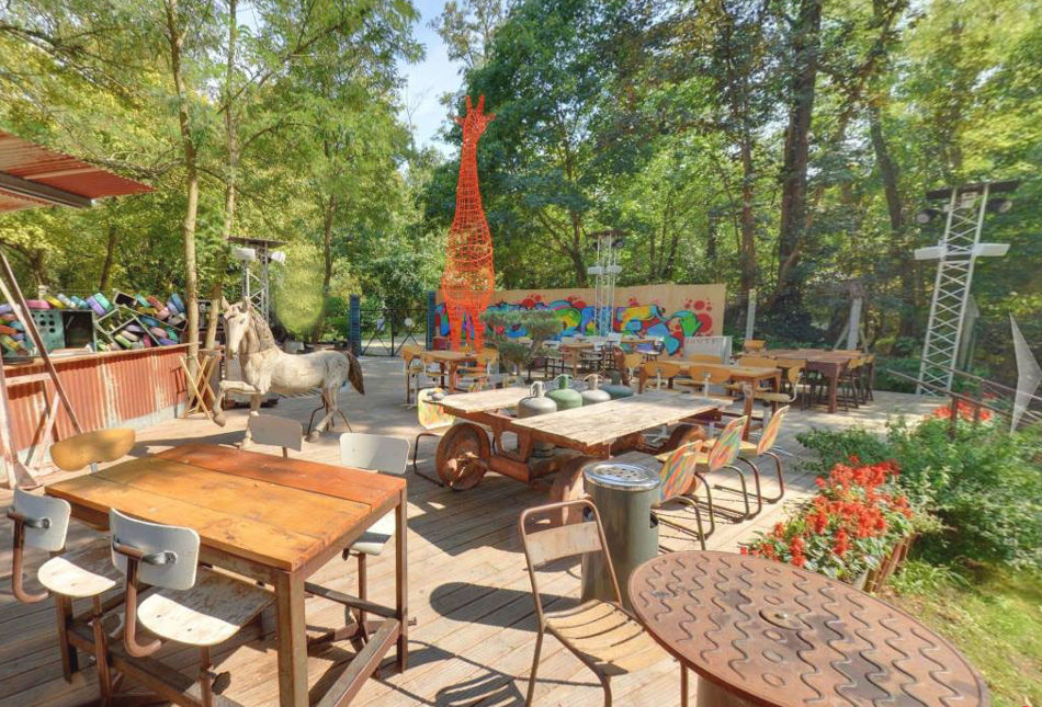 restaurant avec jardin à Toulouse