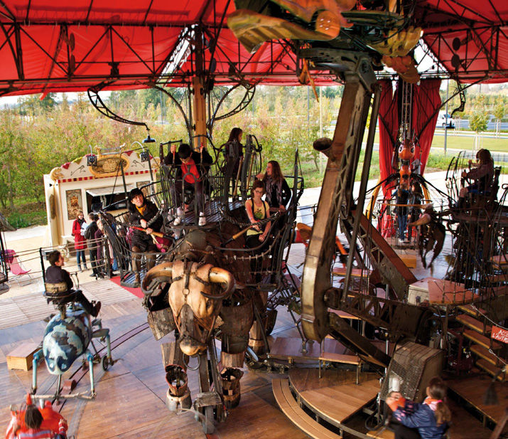 Inauguration de la Halle de La Machine