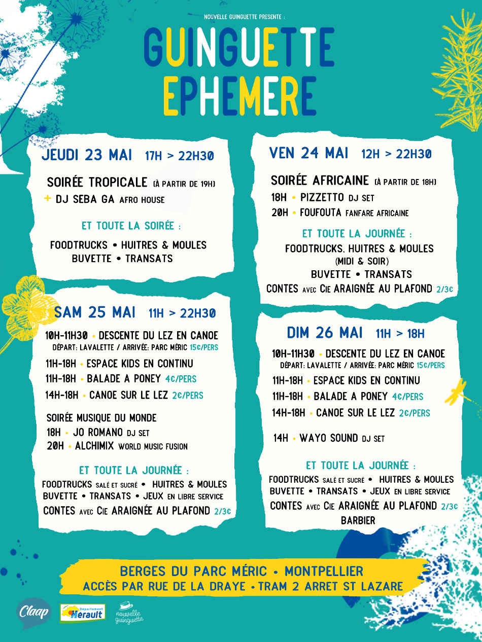 Guinguette éphémère 2019