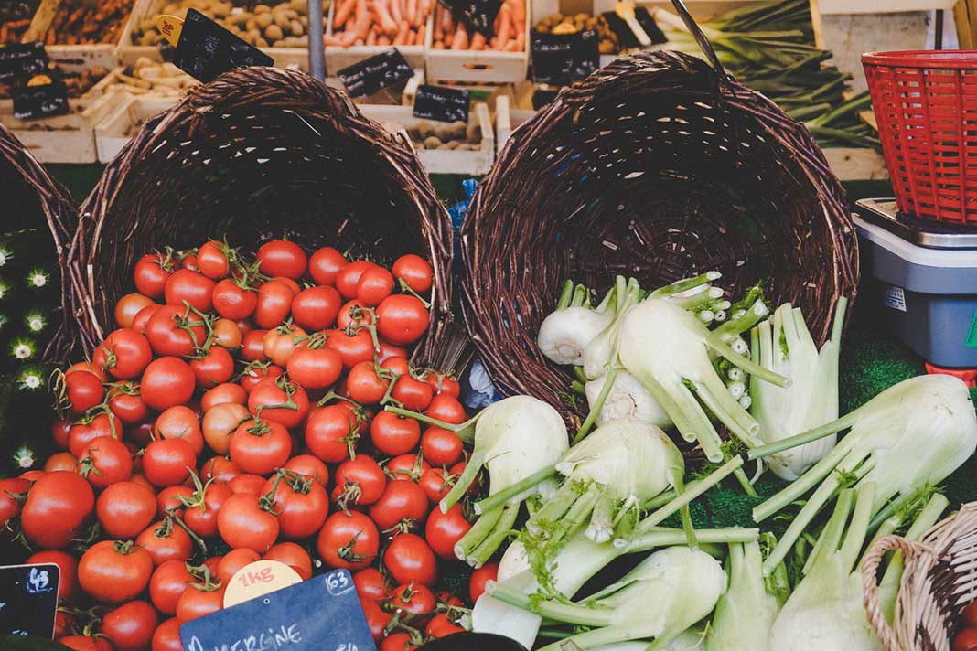 Marché à Montpellier