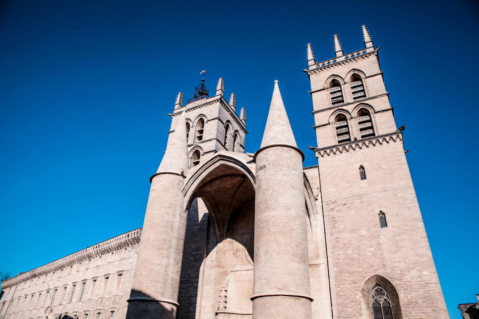 Cathédrale Saint-Pierre Écusson Montpellier