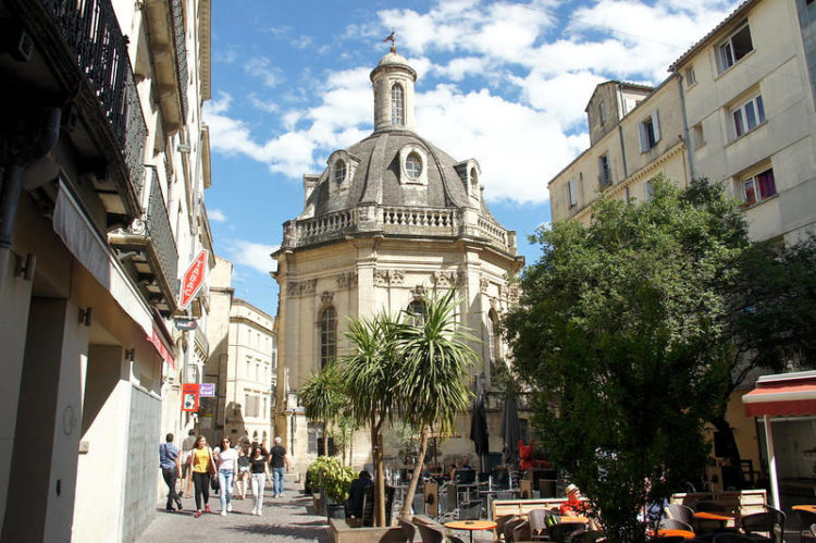 quartier de l'Écusson à Montpellier Place Saint-Côme