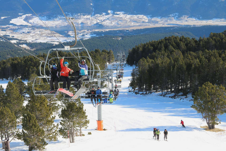 Formiguères ski Pyrénées