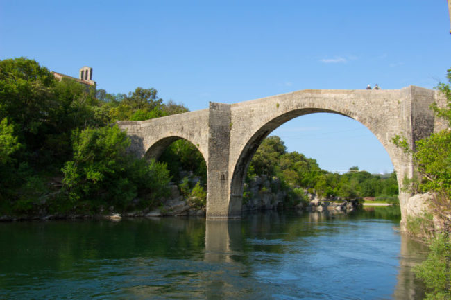 gorges de l'Hérault - Brissac, pont d'Issensac