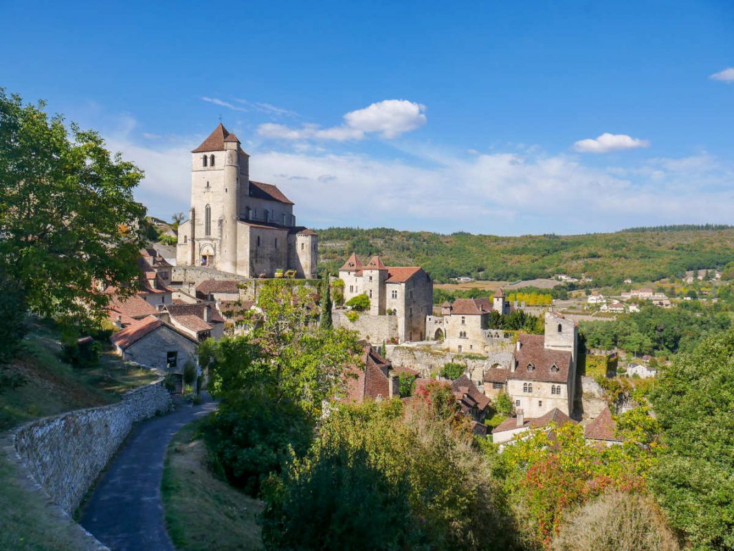 vue générale de Saint-Cirq Lapopie