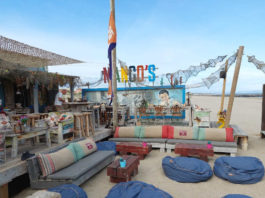 Mango's Beach Bar plage privée au Cap d'Agde
