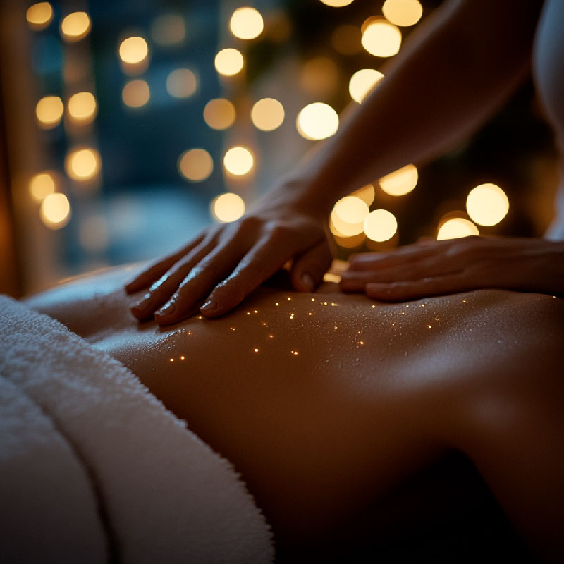 Offrir un massage pour Noël