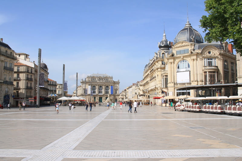 Vivre à Montpellier dans le centre-ville