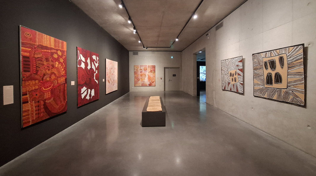 Musée de Lodève art aborigène Salle 2